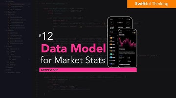 Creating a data model and View to display market statistics | SwiftUI Crypto App #12