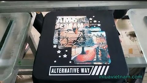 Dạy học nghề in lụa trên áo thun, kỹ thuật in trame 3D CMYK