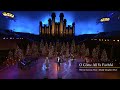 Daddy Daughter Duet - O Come All Ye Faithful - Tabernacle on Temple Square