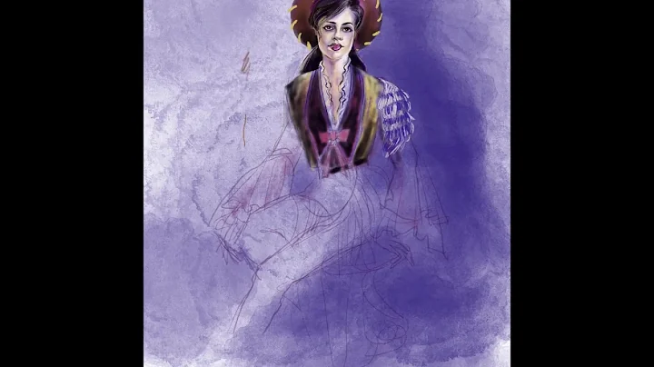 Procreate Demo - Cowgirl Portrait