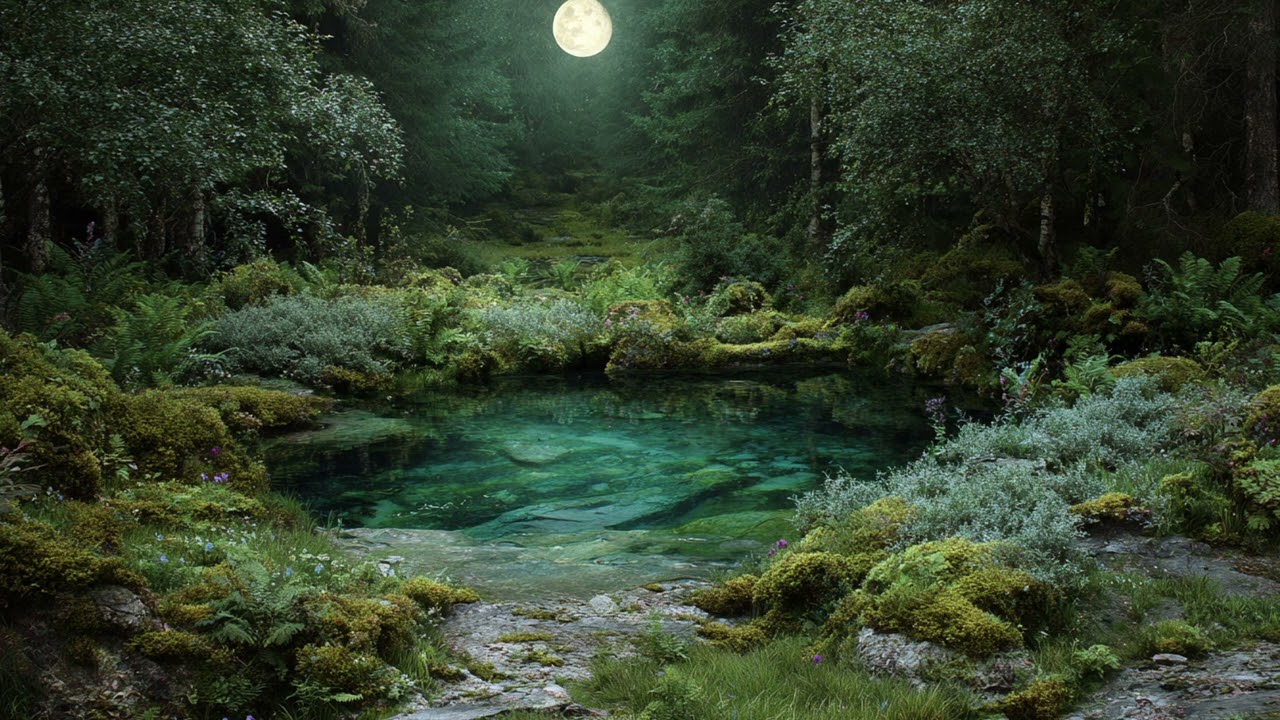 Sacred Spring of the Fae | Enchanted Waters and Whispering Spirits