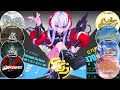 【Muse Dash X Arknights】 All songs 100% gameplay with Wiš'adel (one is 99.6%)