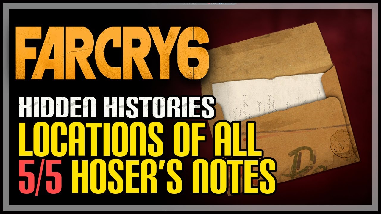 More on McKay Hidden Histories Far Cry 6 - All 5 Hoser’s Notes Locations