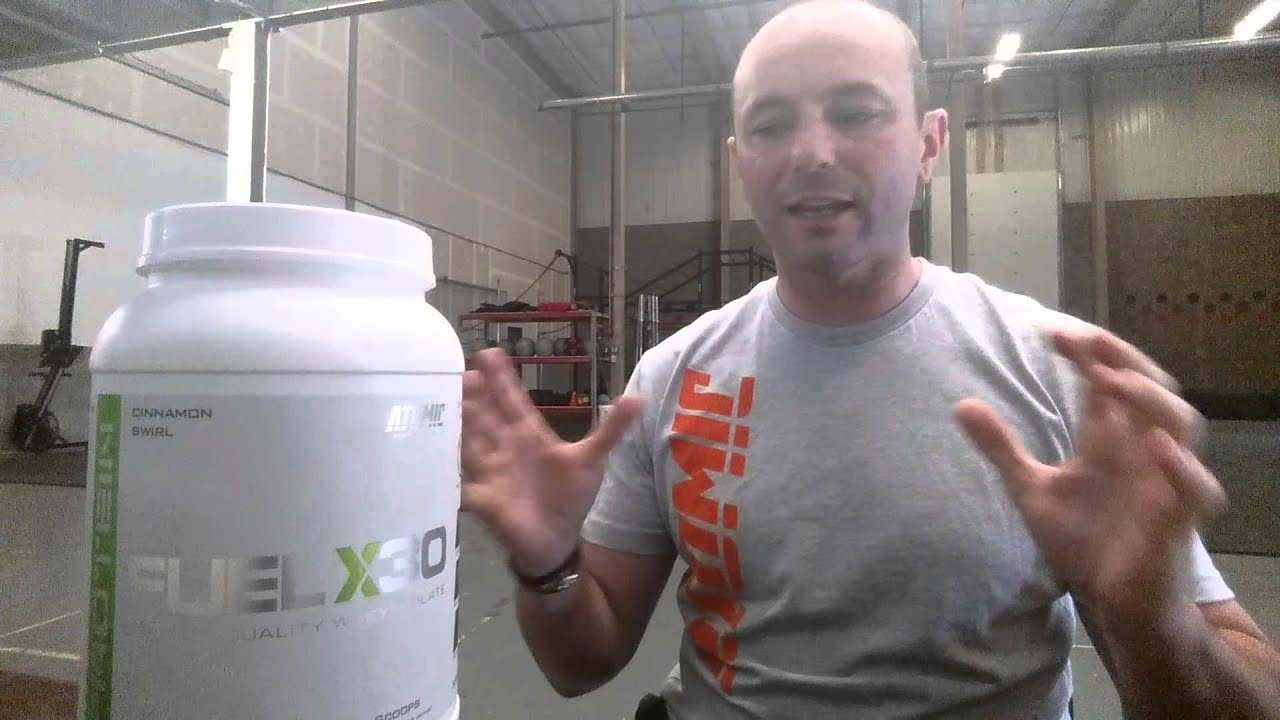 Review Fuel X30 Atomic strength Nutrition YouTube