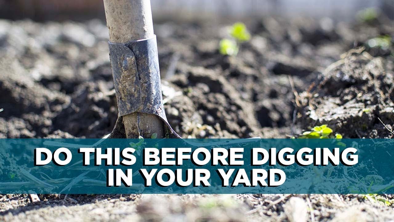 How to Find Utility Lines Before Digging in Your Yard YouTube