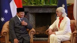 Gubernur Jenderal Australia Sam Mostyn Sambut Presiden Prabowo dengan Upacara Kenegaraan