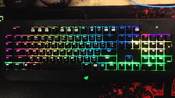 razer blackwidow chroma music
