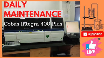Cobas Integra 400 plus daily maintenance process | @medicallabtechnologysajal6903