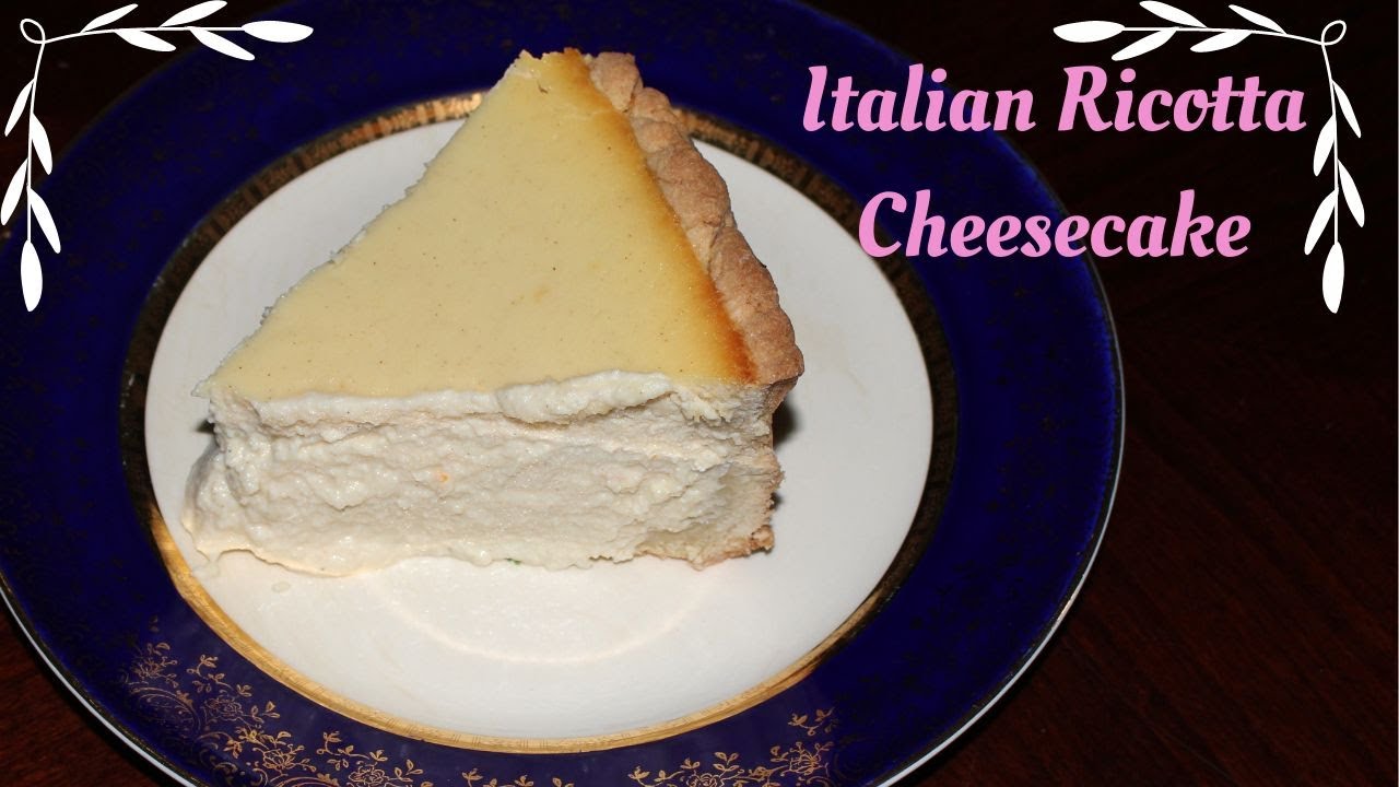 Our Take on Patsy’s Italian Ricotta Cheesecake Recipe YouTube