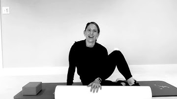 Thoracic spine “open book” stretch