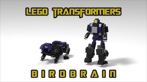 LEGO Transformer Combiner Wars Monstructor Birdbrain By BX Brix