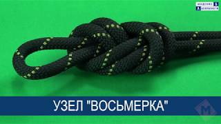 Канатные узлы, используемые при работе на высоте. Узел «Восьмерка» Канатные узлы, используемые при работе на высоте. Узел «Восьмерка»