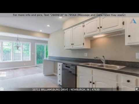 10711 Williamsburg Drive, Newburgh, IN home video tour