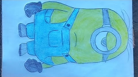 Minion drawing | Easy | Step by step | part -1