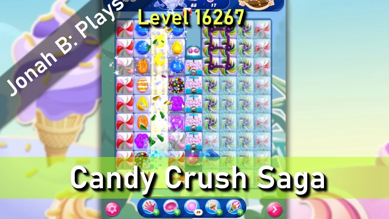 Candy Crush Saga Level 16267 - YouTube