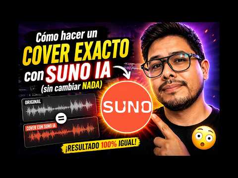 How to make an EXACT cover with SUNO IA (without changing ANYTHING) 😳