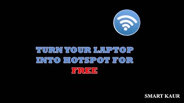 How to turn your laptop into a wifi hotspot on windows 7/8/8.1/10 for free video tutorial 2016