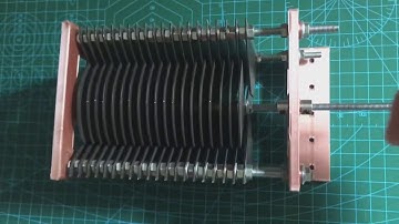 My 2nd Homebrew Butterfly Air Variable Capacitor for Magnetic Loop Antenna