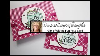 Gift of  Giving  Fun  Fold  Card