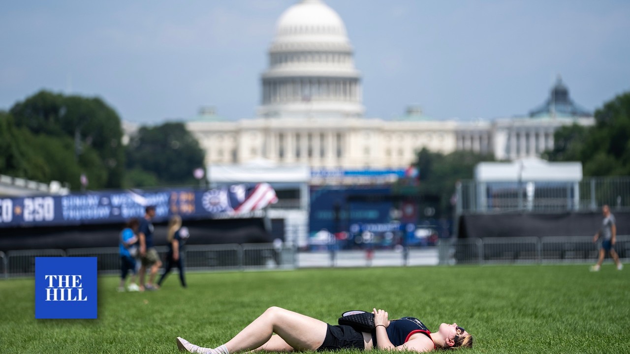 101-degree heat to impact Trump’s July 4th crowd size?