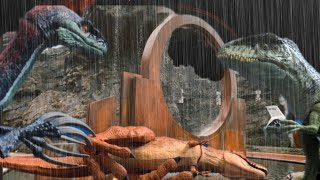 Giga Vs Therizinosaurus Jurassic World Dominion StopMotion Preview- Giganotosaurus, Rexy