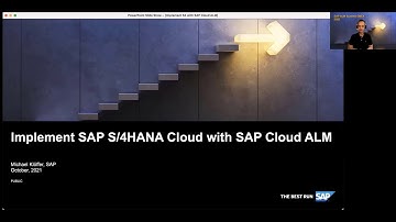 SAP ALM Summit EMEA 2021 - SAP Cloud ALM: Implementation of SAP S/4HANA Cloud