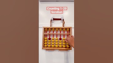 Lesson 1 How to use Soroban Abacus.