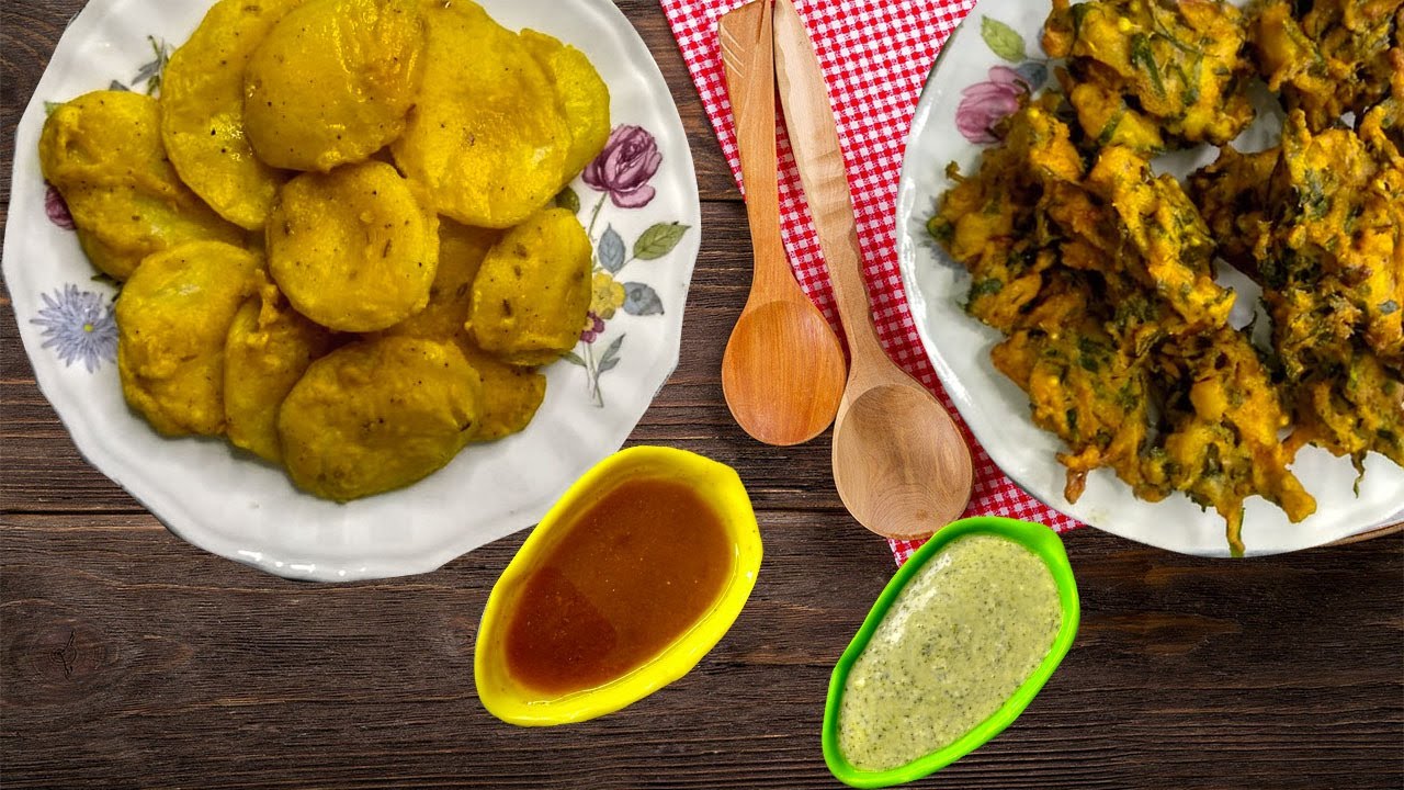 How to make Chips & Pakora recipe for beginners - YouTube