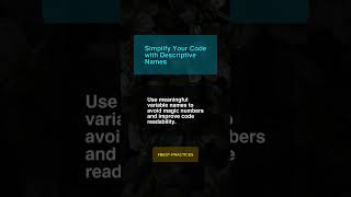 Simplify Your Code With Descri