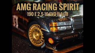 AMG Racing Spirit: 190 E 2.5-16 EVO II 1/18 Scale Model