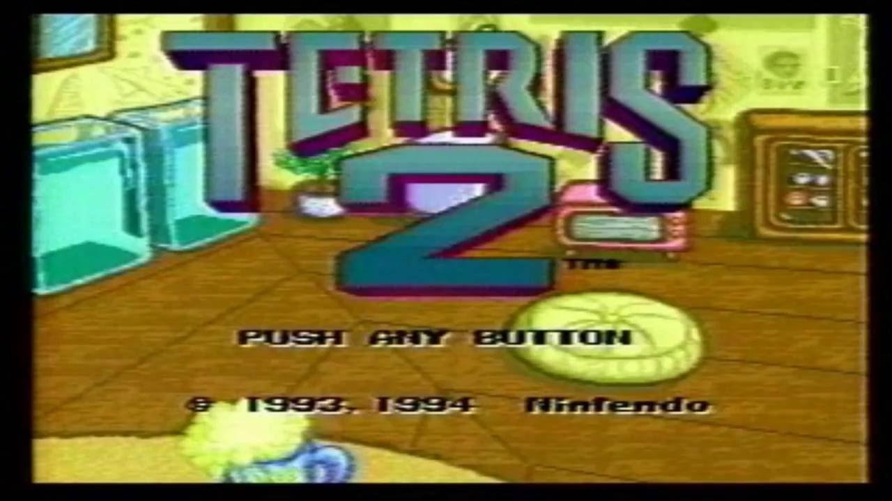 Tetris 2 (Super Nintendo Entertainment System, 1994) Carro Snes