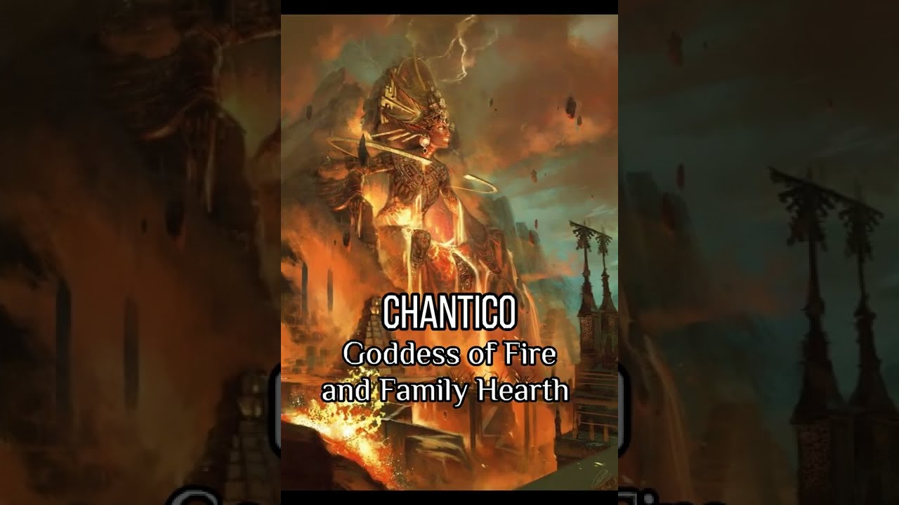 God and Goddess from Aztec Mythology 