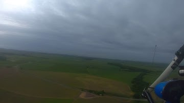 Aquilla Microlight landing