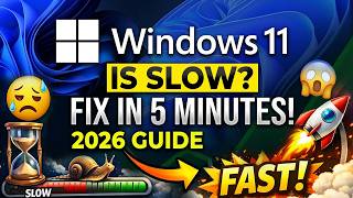 Windows 11 is Slow. DEBLOAT it in 5 Minutes! (2026)