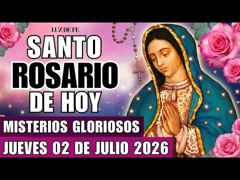 SANTO ROSARIO CORTO hoy Jueves 02 de julio MISTERIOS LUMINOSOS, ilumina tu camino con María