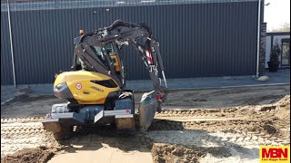 Mecalac 9 MWR Mobilbagger / Mobile Excavator - Innovation durch Bagger und Lader in einer Maschine