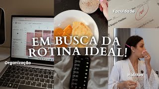 VLOG | criando minha rotina saudável e produtiva 🧘🏻‍♀️🎀✨ ep1