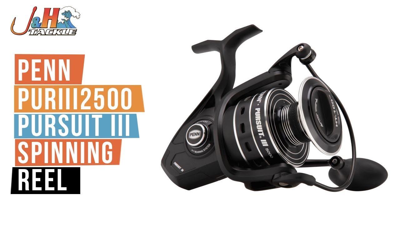 Penn PURIII2500 Pursuit III Spinning Reel