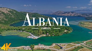 FLYING OVER ALBANIA ( 4K UHD ) • Stunning Footage, Scenic Relaxation Film with Calming Music
