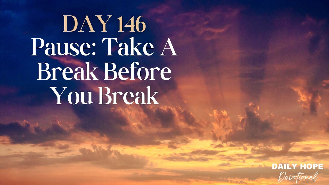 Pause: Take A Break Before You Break - YouTube