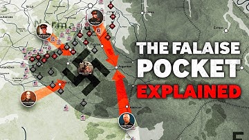 How the Allies trapped the Germans