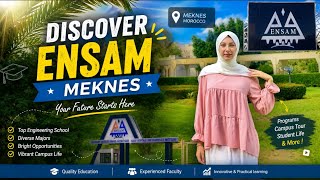 Discover ENSAM Meknes 🇲🇦 | Majors, Campus Tour & Student Life Explained! Discover ENSAM Meknes 🇲🇦 | Majors, Campus Tour & Student Life Explained!