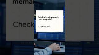 Belajar IT gratis? Memang ada? #onlinecourses #kursus #it #programming #kursusgratis screenshot 1