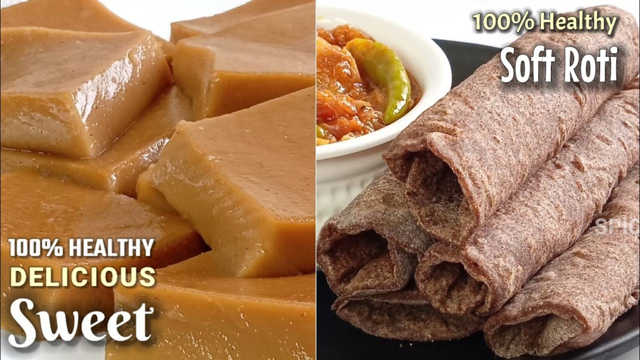 నోట్లోనే కరిగిపోయేలా ఎంతో మెత్తగా మరెంతో రుచిగా రాగితో చేసుకునే ఆరోగ్యకరమైన ragi halwa & ragi roti