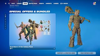 *NEW* Fortnite Guardians of the Galaxy Pack Showcase