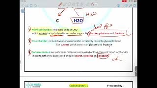 Biochemistry  - Carbohydrates 1 - Mutah