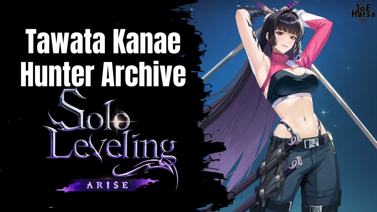 Tawata Kanae Solo Leveling ARISE Hunter Archive Cutscene - YouTube