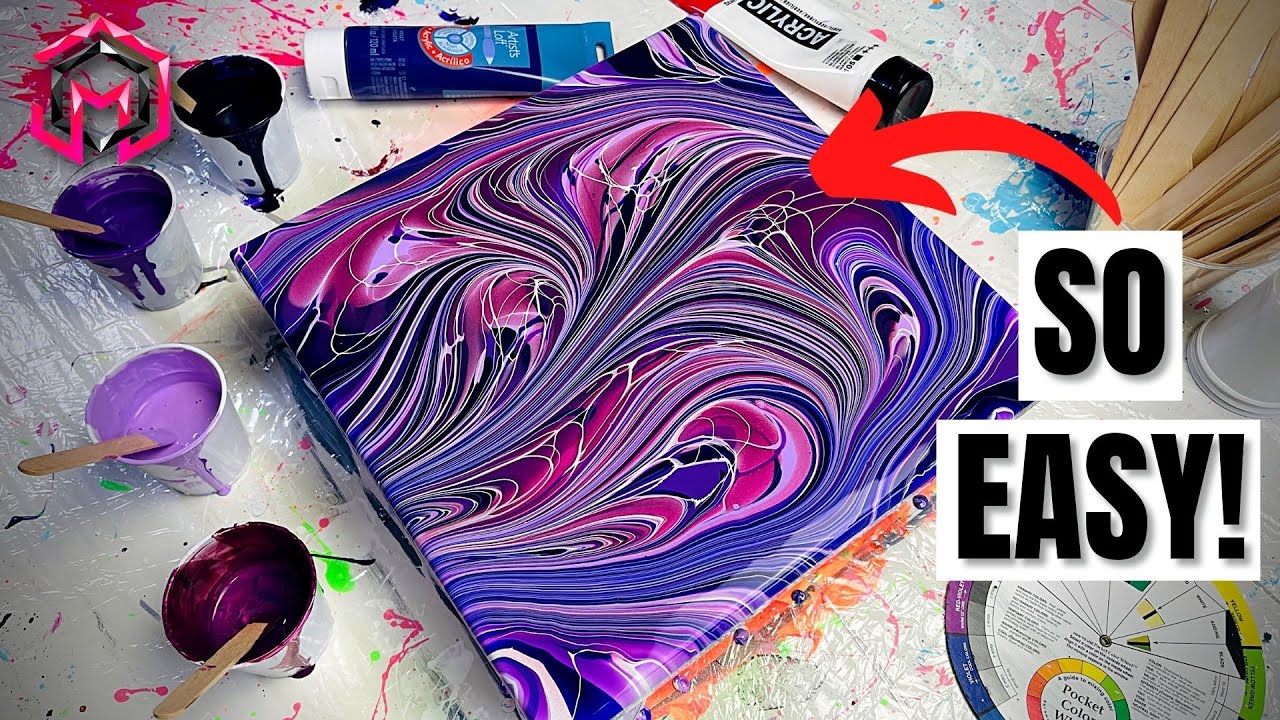 Pour Painting for Beginners - How to Start Acrylic Pouring Today
