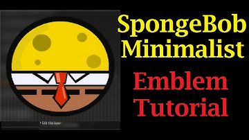Black Ops 2 - SpongeBob Suit - Emblem Tutorial