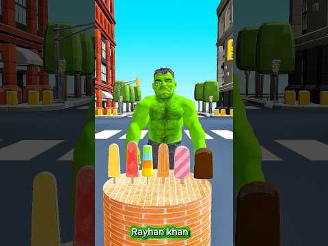 Hulk Ma can win a new channel for eating ice cream😲🤔